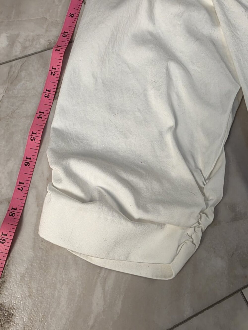 Avenue Plus 18 White Blazer Ruched 3/4 Sleeve Stretch Jacket - Picture 6 of 7